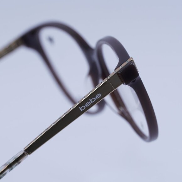 Bebe BB5215 232 Eyeglasses Mink Cat Eye 52mm Frame - Picture 9 of 11